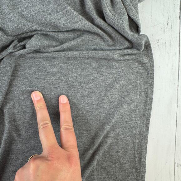 Kit and Ace Gray Stretch Cashmere Blend Sleeveless Everywhere Maxi Dress Size 10 - Picture 7 of 15